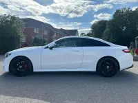 Used Mercedes E220 AMG line 2018 White Coupe