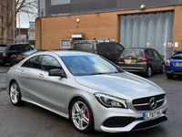 Used Mercedes CLA220 AMG line 177 HP (130 kW) 2017 Silver Sedan