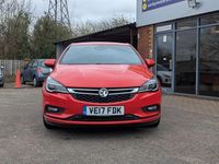 Used Vauxhall Astra SRi 150 HP (110 kW) 2017 Red Hatchback