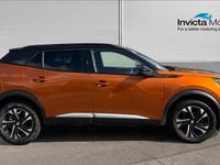 Used Peugeot 2008 GTi 131 HP (96 kW) 2021 Orange fusion metallic SUV