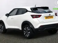 Used Nissan Juke Acenta 114 HP (83 kW) 2022 White SUV