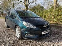 Used Vauxhall Zafira Tourer SRi 140 HP (102 kW) 2017 Green MPV