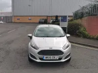 Used Ford Fiesta Style 75 HP (55 kW) 2015 Silver Hatchback