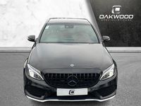 Used Mercedes C250 AMG Line Premium Plus 204 HP (150 kW) 2017 Black Sedan