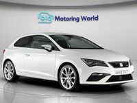 Used Seat Leon FR 125 HP (91 kW) 2018 White Coupe