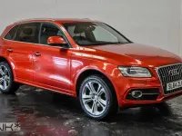 Used Audi Q5 S-line plus 177 HP (130 kW) 2014 Red SUV