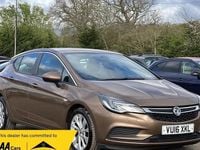 Used Vauxhall Astra Design Edition 110 HP (80 kW) 2016 Bronze Hatchback