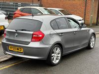 Used BMW 118 Sport Line 143 HP (105 kW) 2009 Grey Hatchback