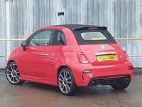 Used Abarth 595C Turismo 165 HP (121 kW) 2016 Red Cabriolet