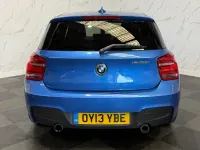 Used BMW M135 Comfort Edition 315 HP (231 kW) 2013 Blue Hatchback
