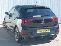 Used VW Polo Match 95 HP (69 kW) 2024 Black Hatchback