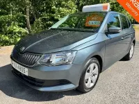Used Skoda Fabia SE 75 HP (55 kW) 2015 Grey Hatchback