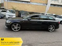 Used Audi A6 S-Line 204 HP (150 kW) 2012 Black Estate