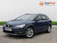 Begagnad Seat Leon SE 150 HK (110 kW) 2016 Blå Kombi