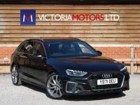 Used Audi A4 S-Line 163 HP (119 kW) 2021 Black Estate