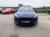 Used Ford Focus ST-Line 125 HP (91 kW) 2017 Blue Estate