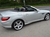 Used Mercedes SLK250 AMG 2013 Silver Cabriolet