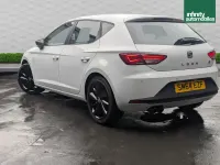 Used Seat Leon FR 184 HP (135 kW) 2014 White Hatchback