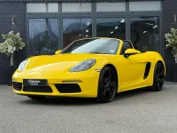 Used Porsche 718 Boxster 2017 Yellow Cabriolet