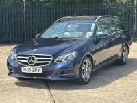 Used Mercedes E220 Premium 2016 Blue Estate