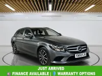 Używany Mercedes C220 SE 194 KM (142 kW) 2018 Szary Kombi