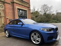 Used BMW 218 M Sport 2017 Blue Coupe