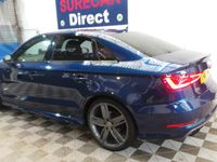 Used Audi A3 S-Line 150 HP (110 kW) 2015 Blue Sedan