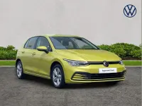 Used VW Golf VIII Life 128 HP (94 kW) 2020 Yellow Hatchback