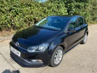 Used VW Polo SE 2015 Black Hatchback