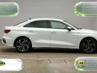 Used Audi A3 S-Line 150 HP (110 kW) 2024 White Sedan