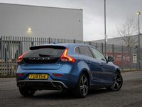 Used Volvo V40 R-Design Pro 2018 Blue Hatchback
