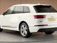 Used Audi Q7 S-Line 286 HP (210 kW) 2019 Carrara white/carrara white SUV