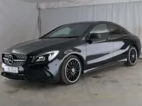 Used Mercedes CLA220 AMG line 170 HP (125 kW) 2019 Black Coupe
