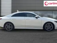 Used Mercedes CLA180 AMG line 136 HP (100 kW) 2022 White Coupe
