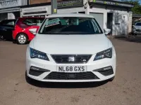 Begagnad Seat Leon FR 180 HK (132 kW) 2018 Vit Halvkombi