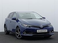 Used Toyota Auris Hybrid Design 136 HP (100 kW) 2018 Blue Hatchback