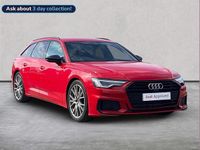 Used Audi A6 Black Edition 204 HP (150 kW) 2023 Red Estate