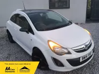 Used Vauxhall Corsa Edition 2014 White Hatchback