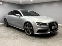 Used Audi A7 Black Edition 2016 Silver Hatchback