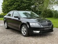 Used Skoda Octavia Business Line 110 HP (80 kW) 2015 Black Estate