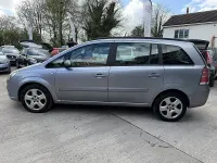 Used Vauxhall Zafira Club 105 HP (77 kW) 2007 Silver MPV