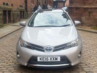 Used Toyota Auris Hybrid 2015 Silver Estate