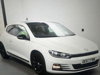 Used VW Scirocco Black Edition 125 HP (91 kW) 2017 White Coupe