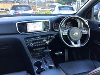 Used Kia Sportage GT-Line S 136 HP (100 kW) 2019 Silver SUV