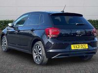 Used VW Polo Active 95 HP (69 kW) 2021 Black Hatchback