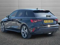 Used Audi A3 Black Edition 150 HP (110 kW) 2025 Mythos black Hatchback