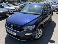 Begagnad VW T-Roc SE 115 HK (84 kW) 2019 Blå SUV