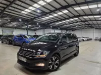 Used VW Touran SEL 150 HP (110 kW) 2020 Black MPV