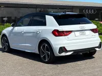 New Audi A1 Sportback S-Line 2026 White Hatchback