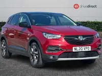 Used Vauxhall Grandland X SRi 130 HP (95 kW) 2020 Red SUV